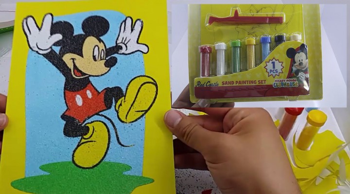 mickey mouse sand toys